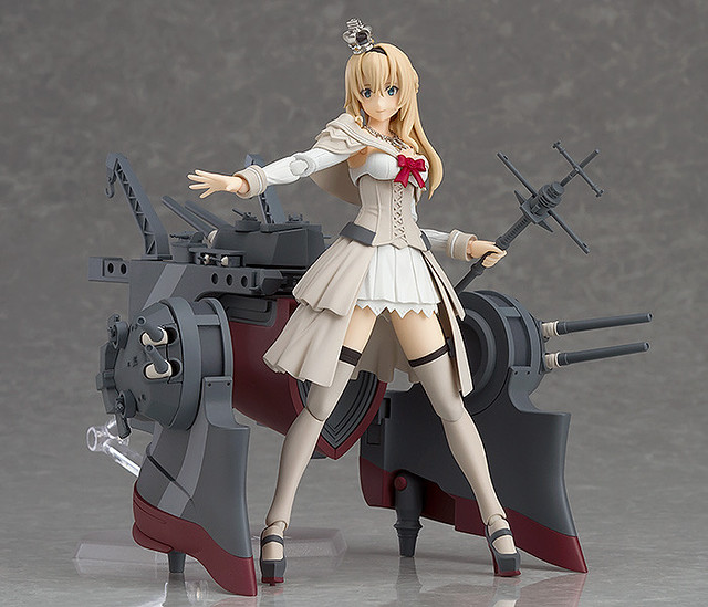 figma 《艦隊Collection》伊麗莎白女王級2號艦「厭戰號」【GOODSMILE線上商店限定】 ！Warspite（ウォースパイト）