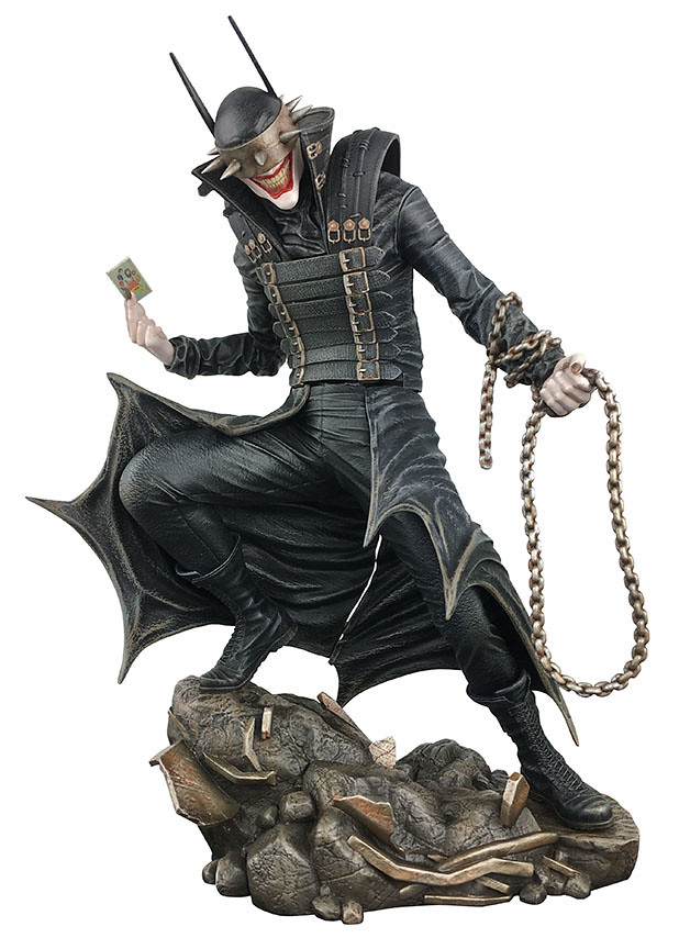 令人不寒而慄的恐怖身影！！ Diamond Select Toys DC Comics【大笑蝙蝠俠】Batman Who Laughs 全身雕像作品