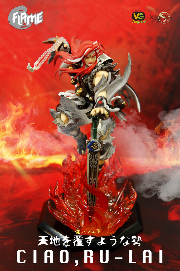 「止戈流 開陣！」VANGUARD 煉之系列第一彈《金光御九界之鬼途奇行錄》俏如來 爆裂版公仔雙色登場！！