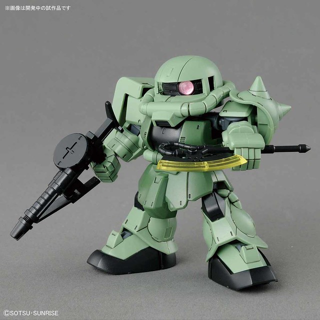 『SD鋼彈 CROSS SILHOUETTE』量產機體「薩克II」登場 ！SDガンダム クロスシルエット ザクII