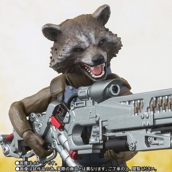 S.H.Figuarts 《復仇者聯盟3:無限之戰》「火箭浣熊」 嘴砲登場！ロケット・ラクーン（アベンジャーズ／インフィニティ・ウォー）