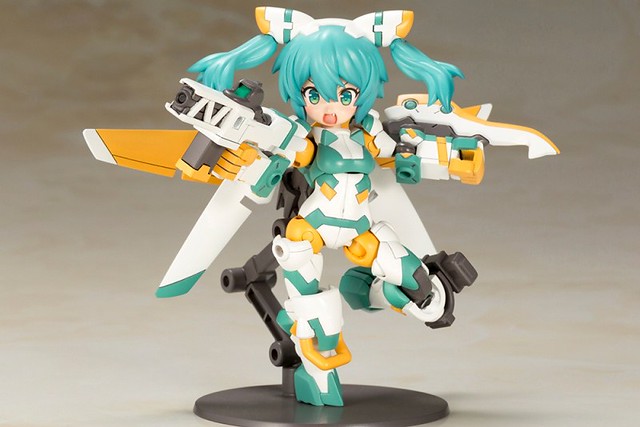 壽屋『Frame Arms Girl 骨裝機娘』x Megahouse『Desktop Army』B-101s 希爾菲（フレームアームズ・ガール シルフィー）