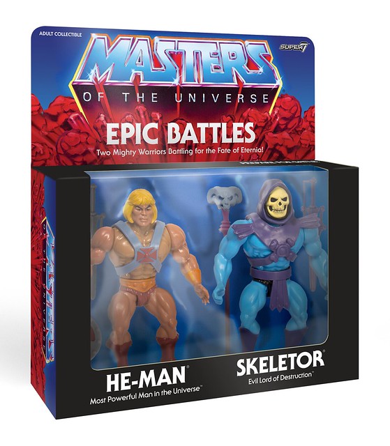 Super7《太空超人》經典復古系列：史詩戰鬥雙人包 Masters of the Universe Vintage EPIC BATTLE 2 PACK