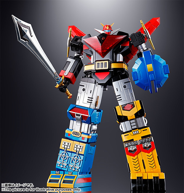 超合金魂 GX-60R 《神勇戰士》太空戰神 更新版本！宇宙大帝ゴッドシグマ（リニューアルバージョン）