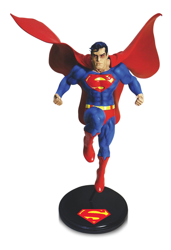 霸氣雷射紅眼姿態現身！！ DC Collectibles DC 設計師系列【超人by Jim Lee】DC Designer Series Superman(Jim Lee) 全身雕像作品