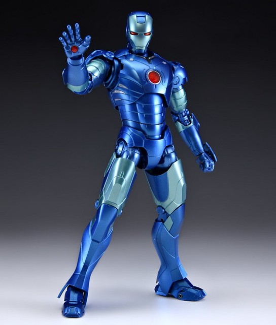 S.H.Figuarts 《鋼鐵人》鋼鐵人 馬克3 「藍匿蹤版本」TAMASHII COMIC-CON會場先行販售！アイアンマン マーク3 -ブルーステルス-