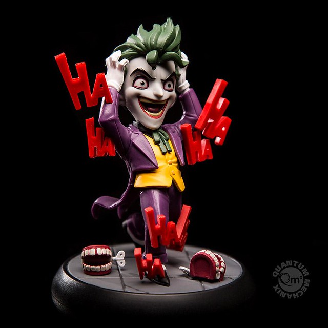 可愛又瘋狂！！ Quantum Mechanix Q-Fig 系列《蝙蝠俠：致命玩笑》小丑 The Killing Joke Joker Q-Fig