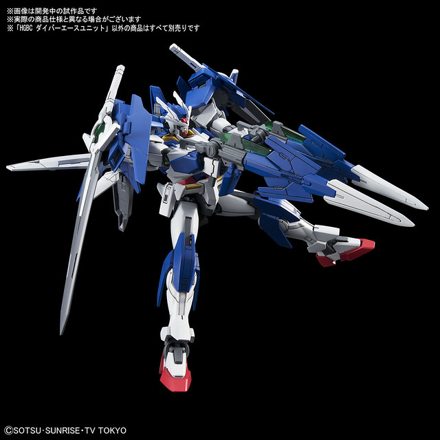 這樣就能開Trans-AM了嗎！？HGBD 1/144《鋼彈創鬥者潛網大戰》王牌潛網型 00 鋼彈（ガンダムダブルオーダイバーエース）