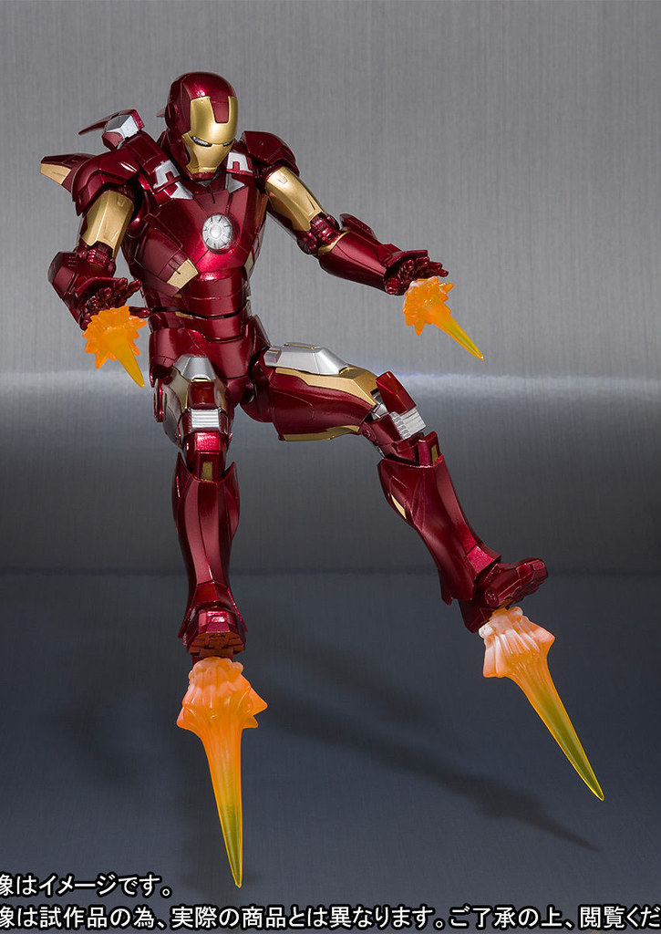 再現許多經典武裝實在超過癮！！ S.H.Figuarts《復仇者聯盟》鋼鐵人馬克7 アイアンマン マーク7【魂商店】