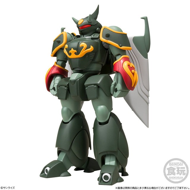 超級迷你盒玩 《機甲界加里安》指揮官専用機「飛行兵WINGAL・ZEE」！スーパーミニプラ 機甲界ガリアン 飛行兵ウィンガル・ジー【プレミアムバンダイ限定】