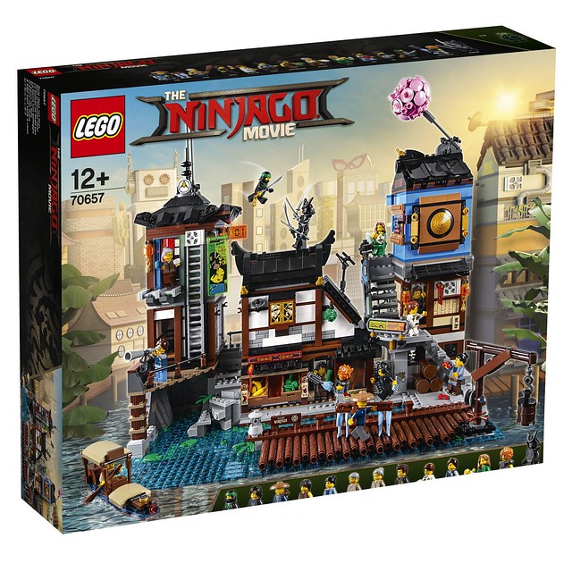 熱鬧無比的東洋風碼頭！！ LEGO 70657《樂高旋風忍者電影》旋風忍者城碼頭 NINJAGO City Docks