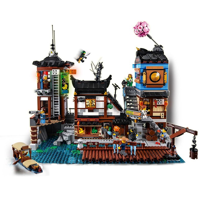 GNTさん専用 熱鬧無比的東洋風碼頭！！ LEGO 70657《樂高旋風忍者電影》旋風