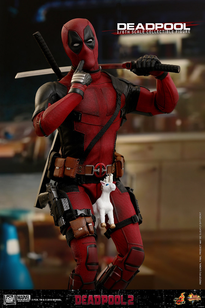 耍北爛沒有極限！！ Hot Toys – MMS490 –《死侍2》死侍 Deadpool 1/6 比例人偶作品
