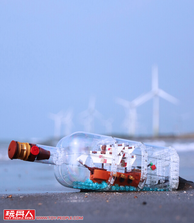 令人驚豔的收藏質感！！ LEGO 21313 Ideas 系列【瓶中船】Ship in a Bottle 開箱報告