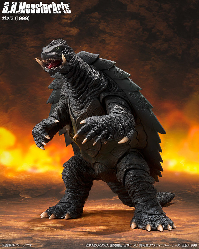 【更新官圖&販售資訊】S.H.MonsterArts《卡美拉3 邪神覺醒》卡美拉 ガメラ（1999）