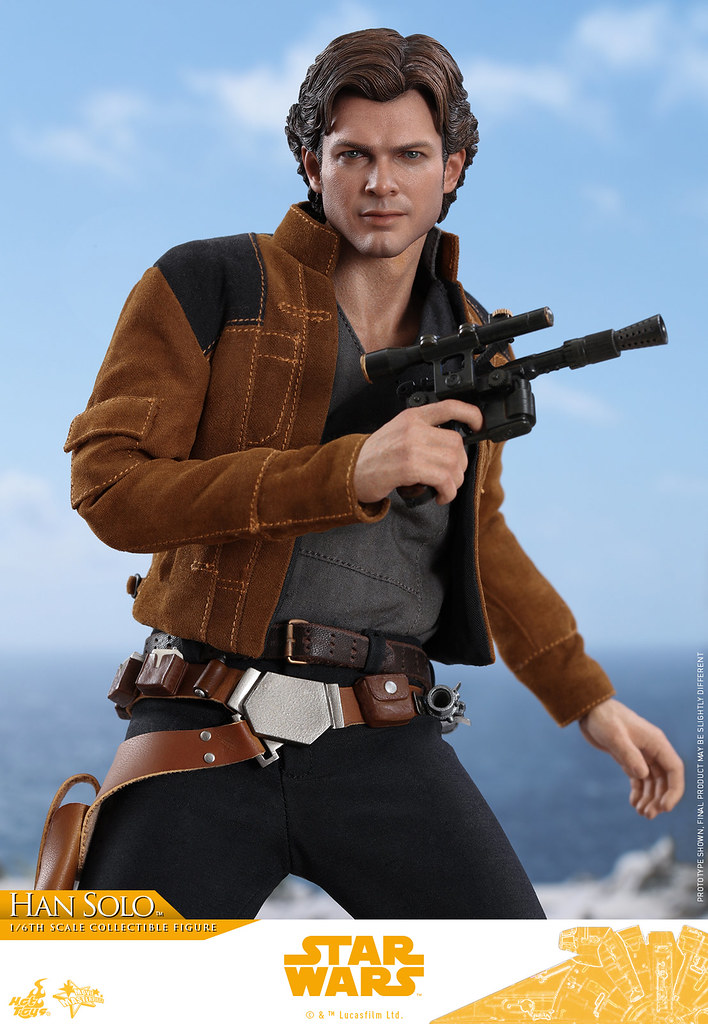 Hot Toys - MMS491 -《星際大戰外傳：韓索羅》韓·索羅 Han Solo 1/6 比例人偶作品