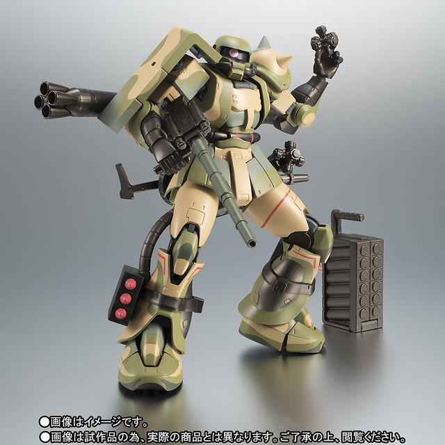 ROBOT魂 《機動戰士鋼彈MSV》〈SIDE MS〉 MS-06J 溼地戰用薩克（湿地帯戦用ザク） ver. A.N.I.M.E.【魂商店】
