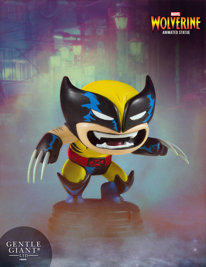 好啦乖！不要再生氣囉～ Gentle Giant Marvel Comics【金鋼狼】Wolverine Animated Statue