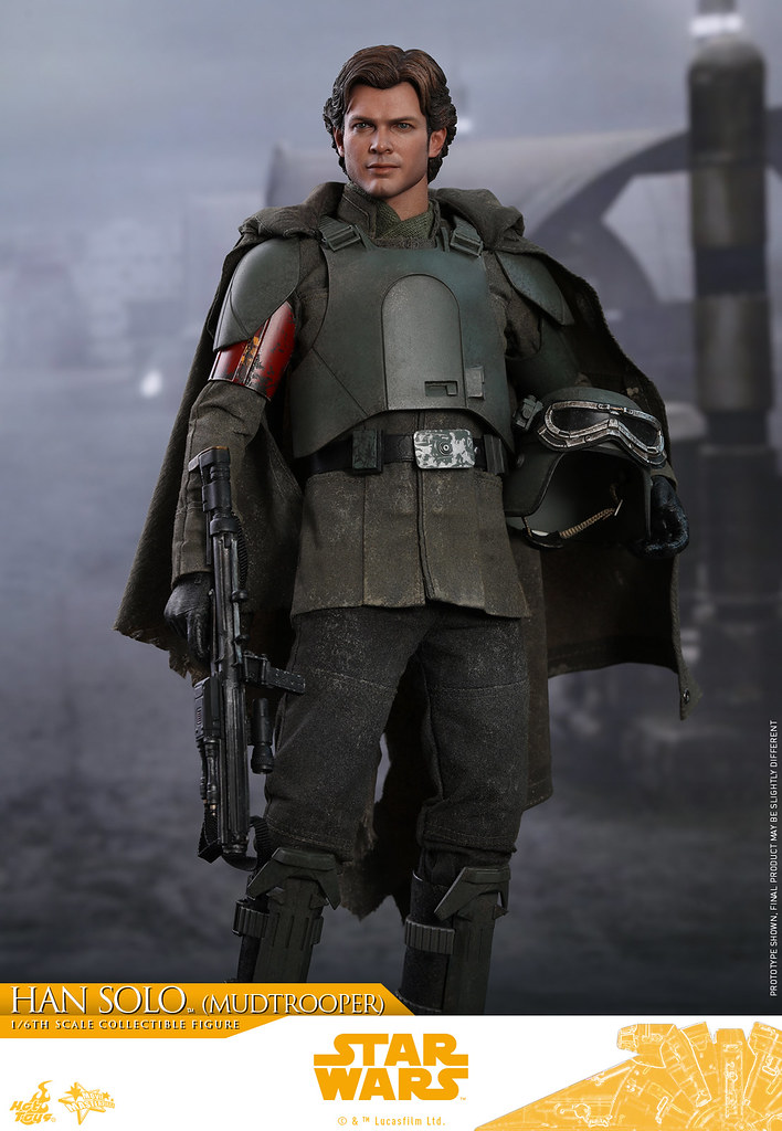 Hot Toys - MMS493 -《星際大戰外傳：韓索羅》韓·索羅 (泥沼士兵) Han Solo (Mudtrooper) 1/6 比例人偶作品