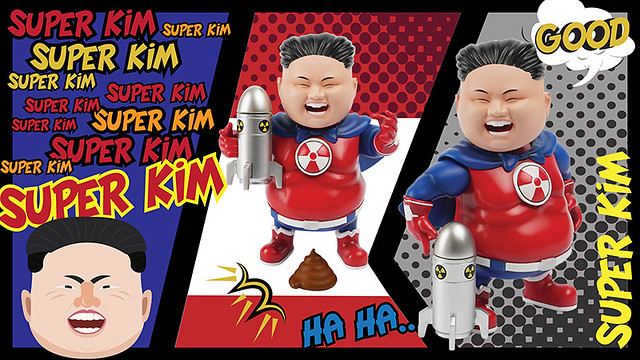 沒有什麼事情是核彈不能解決的吧？！ Stingrayz Art Studio 領導者聯萌【金仔超人】the Leadershit Series Super Kim 迷你可動人偶