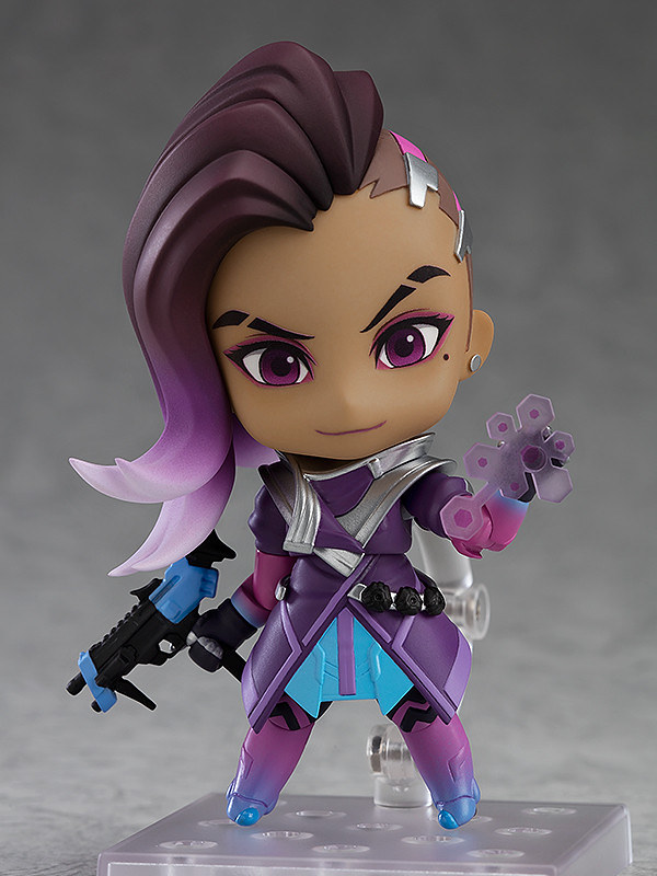 「沒有東西是不能破解的...人也一樣。」黏土人《鬥陣特攻（Overwatch）》駭影 經典造型版（ソンブラ クラシックスキン・エディション）