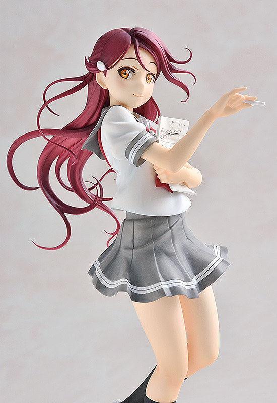 With Fans!《LoveLive! Sunshine!!》櫻內梨子 Blu-ray封面Ver.（桜内梨子 Blu-rayジャケットVer.）1/7比例模型