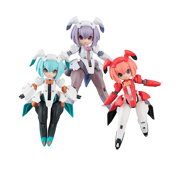  大人氣3姊妹登場！『Desktop Army』F-606s 芙蕾雅 纳比特 姐妹（デスクトップアーミー　フレア ナビット・シスターズ）