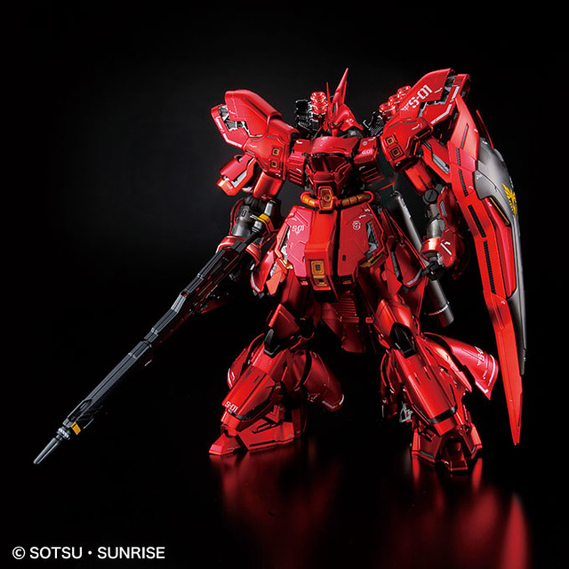 更新官圖】MG 1/100《機動戰士鋼彈逆襲的夏亞》MSN-04 沙薩比Ver.Ka