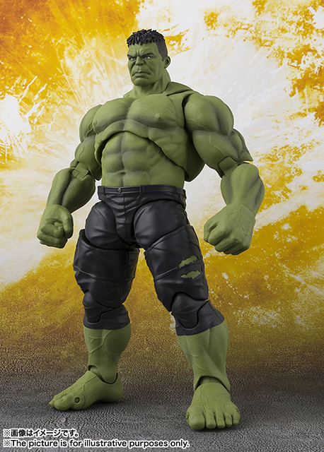 S.H.Figuarts 《復仇者聯盟3：無限之戰》「浩克」憤怒登場！ ハルク (AVENGERS: INFINITY WAR)