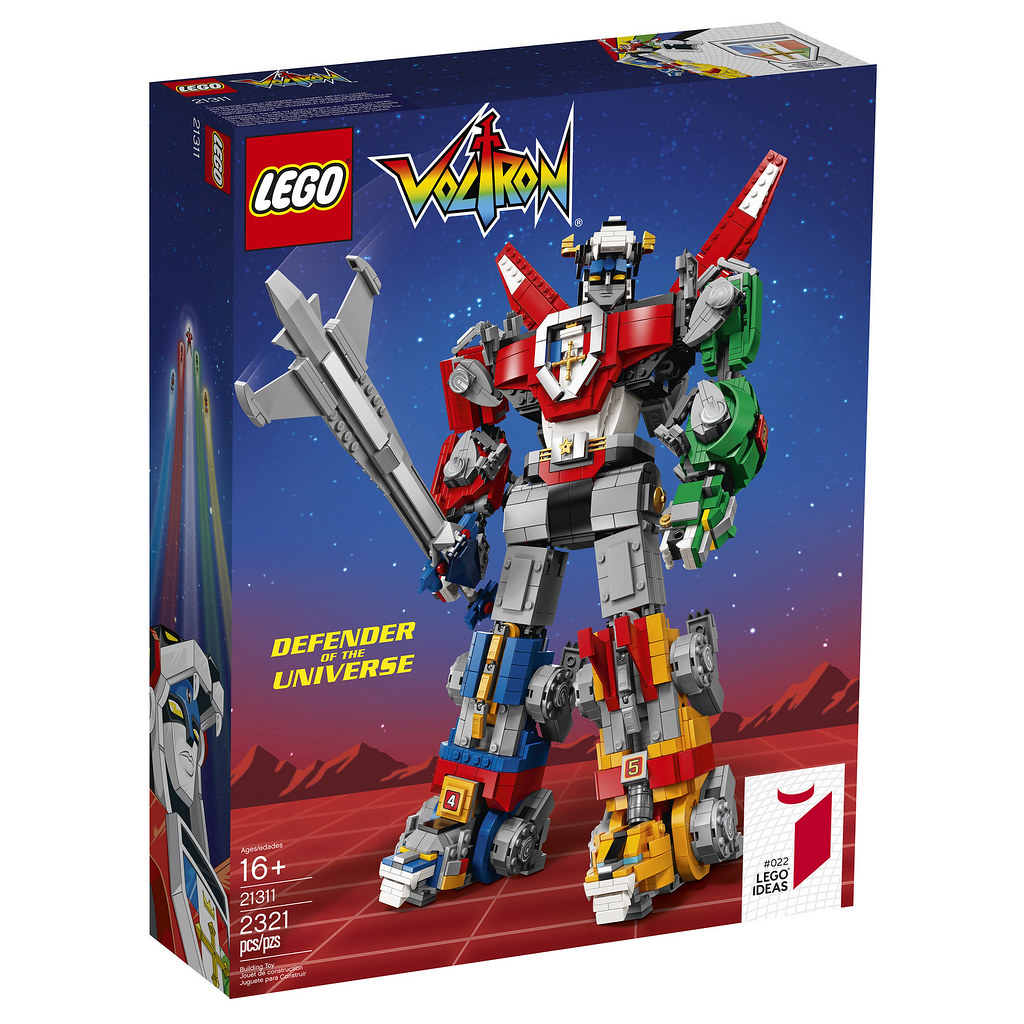 五獅即將合體，要來轟爆你的荷包君啦～～ LEGO 21311 Ideas 系列【聖戰士】Voltron