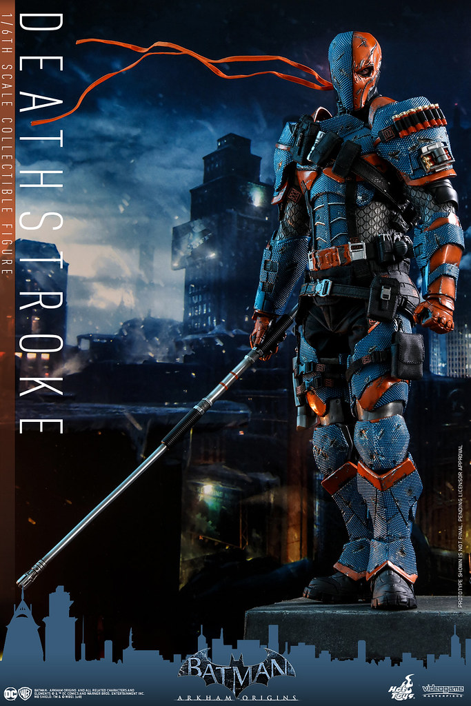 Hot Toys - VGM30 -《蝙蝠俠：阿卡漢起源》喪鐘 Deathstroke 1/6 比例人偶作品