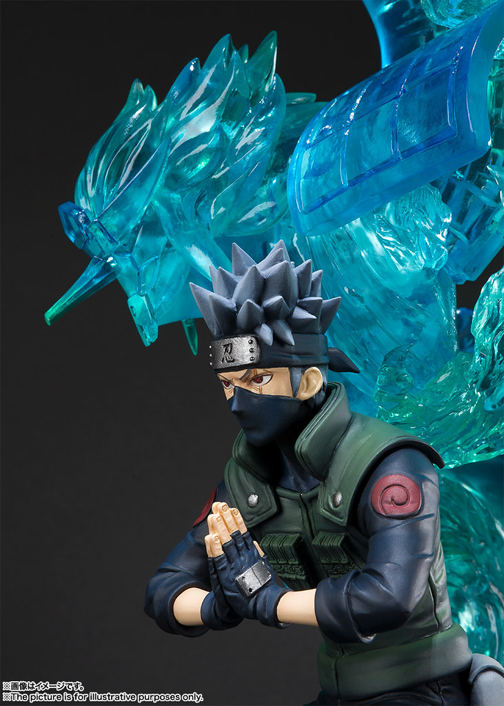 「這次我一定...要守護他們，守護這個世界！！」 Figuarts ZERO《火影忍者疾風傳》旗木卡卡西 -須佐能乎- 絆Relation