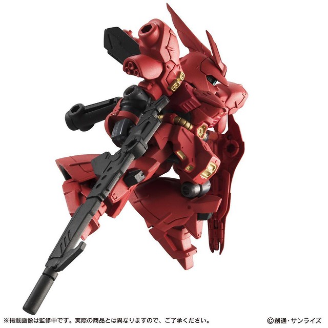 夏亞總帥來啦！MOBILE SUIT ENSEMBLE EX08《機動戰士鋼彈 逆襲的夏亞》沙薩比＆BWS 套組（サザビー＆BWSセット）【PB限定】