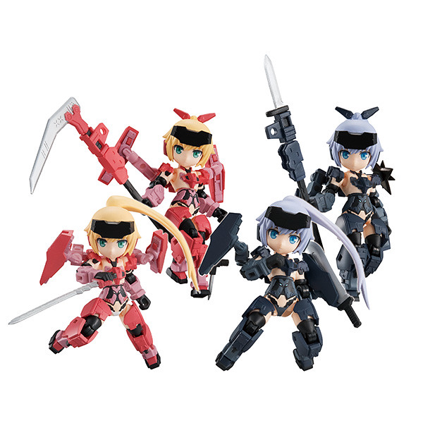 超豐富的忍者武裝！『Desktop Army』 x『Frame Arms Girl 骨裝機娘』第四彈「KT-323f 迅雷系列（KT-323f 迅雷シリーズ）」