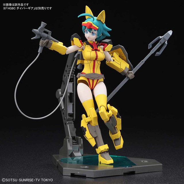 【更新官圖&販售資訊】Figure-rise Standard BUILD DIVERS《鋼彈創鬥者潛網大戰》潛網奈美（ダイバーナミ）
