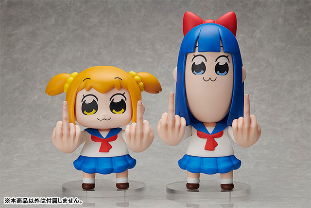 再現令人震驚的中指！Hobbymax Japan《POP TEAM EPIC》POP子、PIPI美 軟膠模型（ポプテピピック ポプ子 ピピ美 ソフビフィギュア）