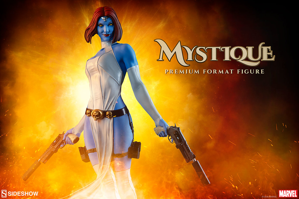 暗殺任務執行中？！ Sideshow Collectibles Premium Format Figure 系列 Marvel【魔形女】Mystique 1/4 比例全身雕像作品