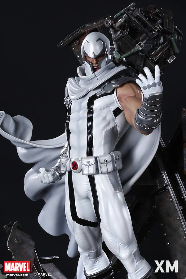 變種人才是這個世界的未來！！ XM Studios Premium Collectibles 系列 Marvel Comics【萬磁王(Marvel NOW! 白色版本)】Magneto (Marvel NOW! White Ver.) 1/4 比例全身雕像作品