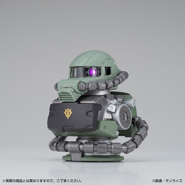 EXCEED MODEL ZAKU HEAD「量產型薩克II 發光&發聲 胸像組」【PB限定】！ライティング＆サウンド　バストセット　量産型ザクII