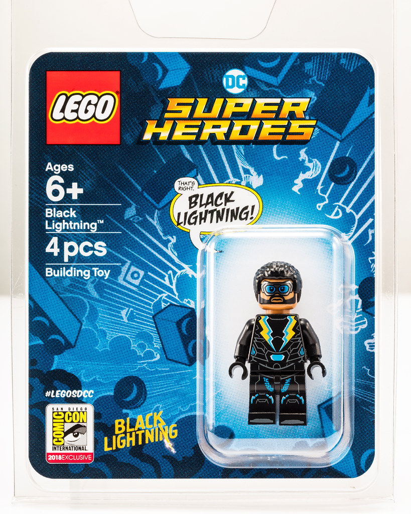 自殺貧民窟中的平民英雄！！ LEGO DC Super Heroes 系列【黑閃電】Black Lightning【2018 SDCC 限定】