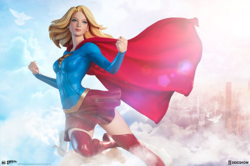 這個短裙有點太犯規惹～ Sideshow Collectibles Premium Format Figure 系列 DC Comics【超少女】Supergirl 1/4 比例全身雕像作品