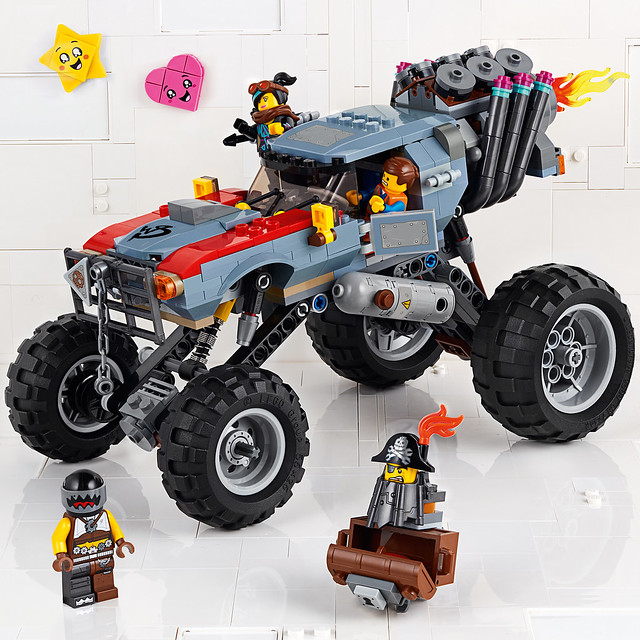 可以讓想像力無限延伸的超讚設計！！ LEGO 70827、70829、70830《樂高玩電影2》系列盒組 The LEGO Movie 2 Sets