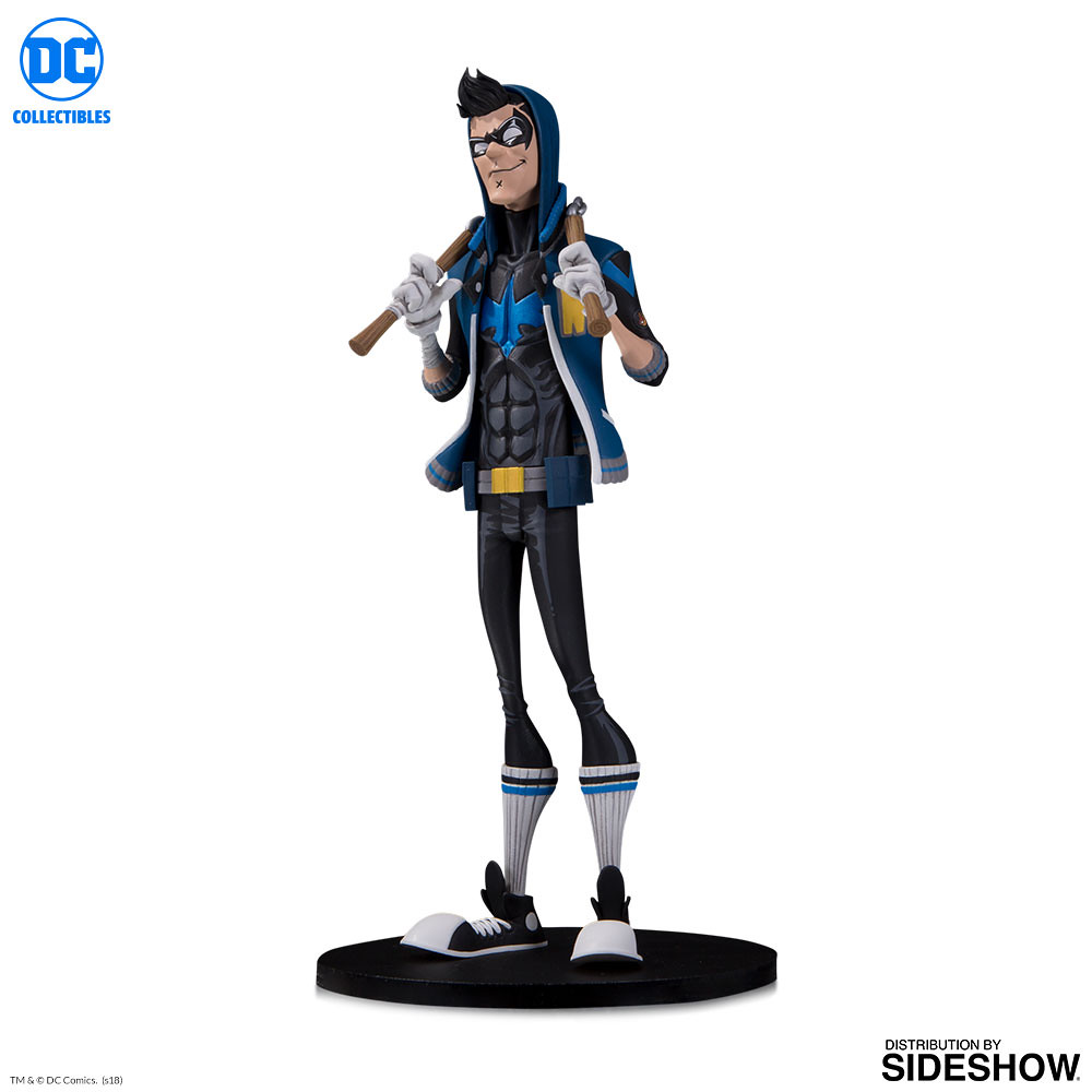 藍色連帽外套有夠潮！！ DC Collectibles DC Artists Alley【夜翼 by Hainanu 