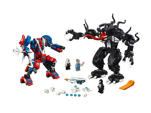 猛毒的機甲也太壯、太帥了吧！！ LEGO 76115 Marvel Super Heroes 系列【蜘蛛人機甲 vs. 猛毒機甲】Spider-Man Mech vs. Venom Mech