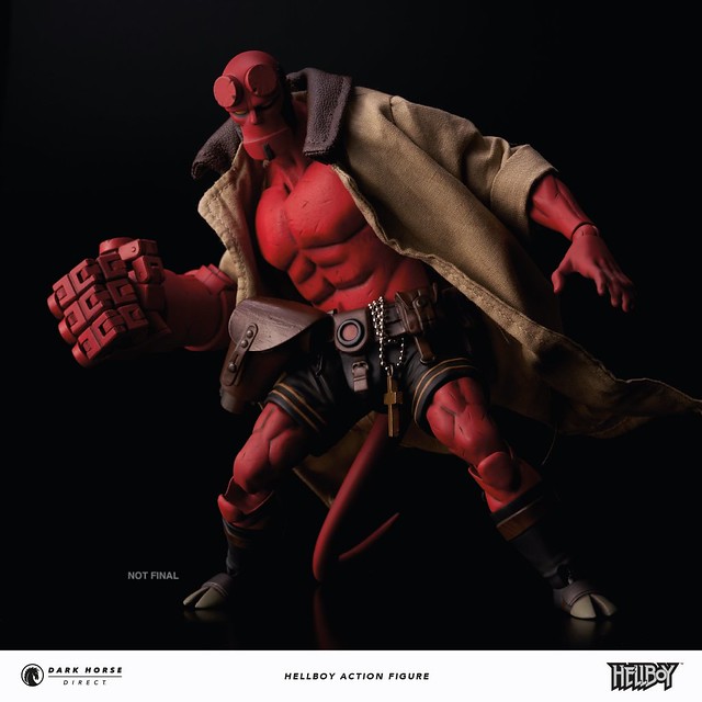 「販售資訊更新」史上最偉大的B.P.R.D. 調查員！！ Dark Horse【地獄怪客】Hellboy 1/12 比例人偶作品