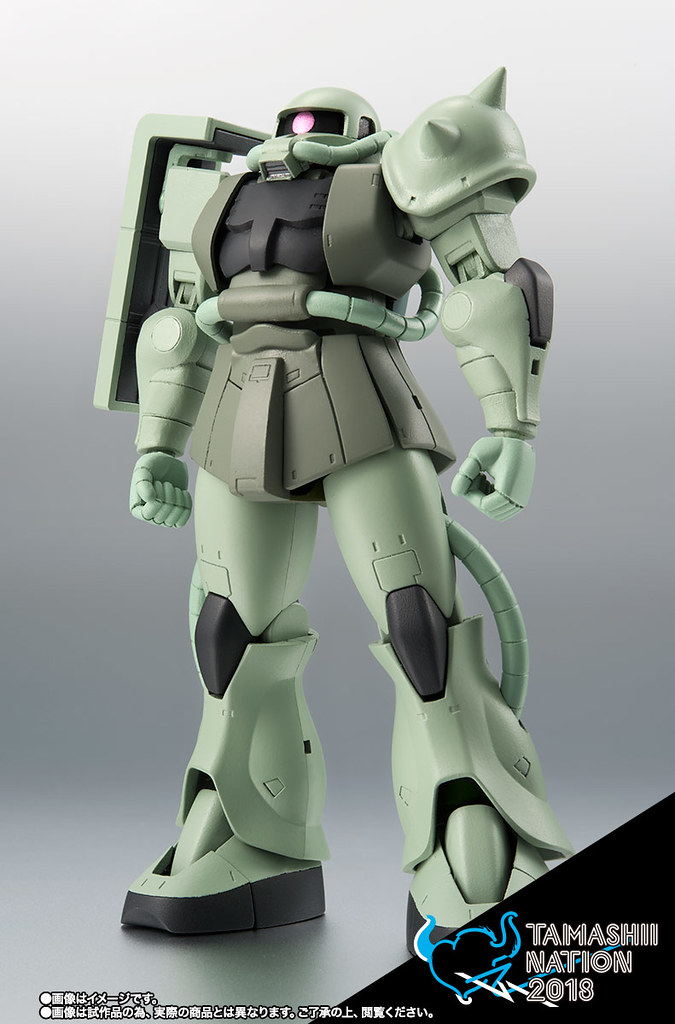 ROBOT魂 《機動戰士鋼彈》MS-06 量產型薩克II ver. A.N.I.M.E.～First touch 2500～【TAMASHII NATION 2018 -青之衝撃- 紀念商品】