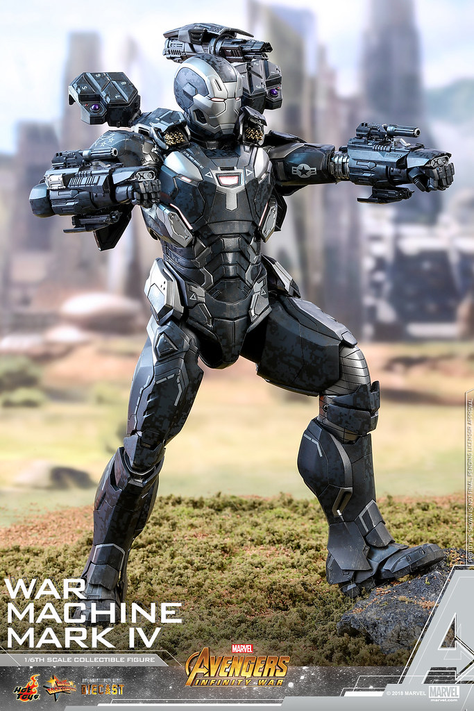 Hot Toys – MMS499D26 –《復仇者聯盟3：無限之戰》戰爭機器馬克4 War