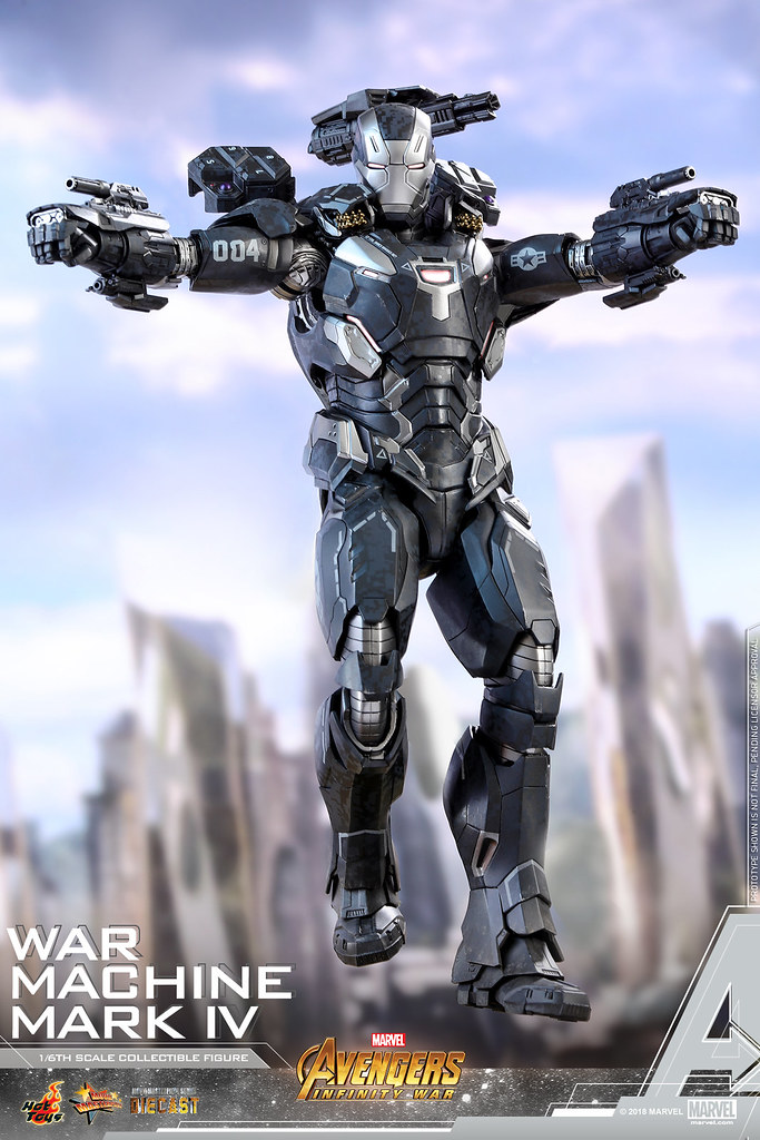 Hot Toys – MMS499D26 –《復仇者聯盟3：無限之戰》戰爭機器馬克4 War