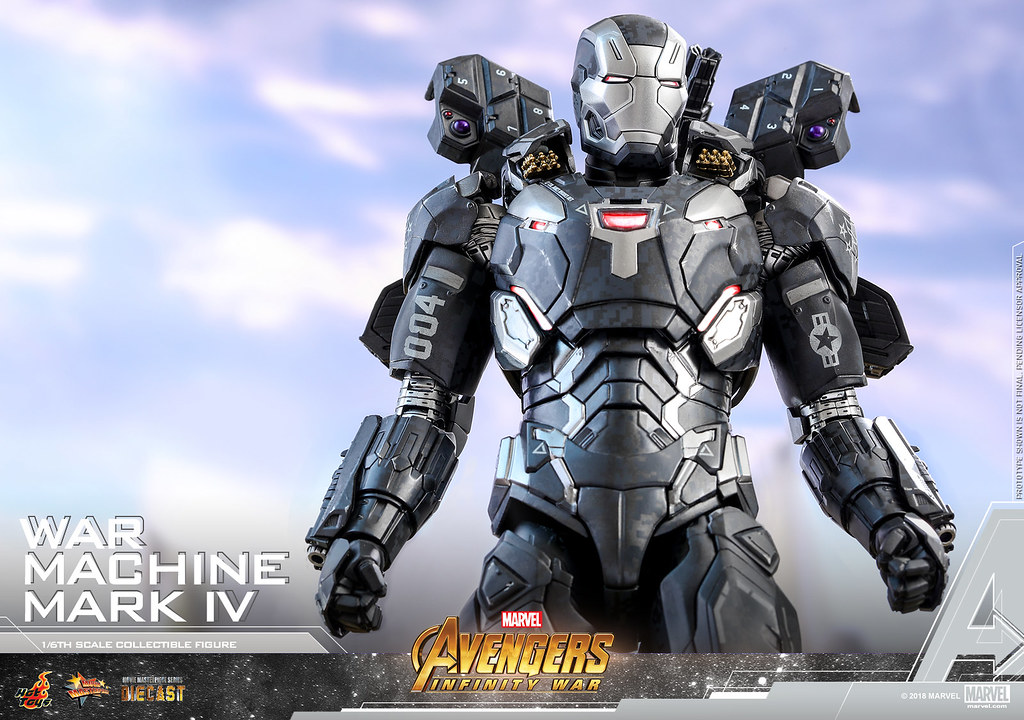 Hot Toys – MMS499D26 –《復仇者聯盟3：無限之戰》戰爭機器馬克4 War