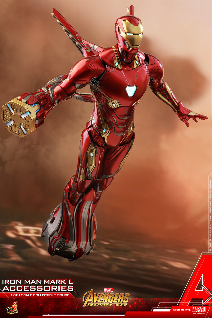 Hot Toys – ACS004 –《復仇者聯盟3：無限之戰》鋼鐵人馬克50 配件包 Iron Man Mark L Accessories